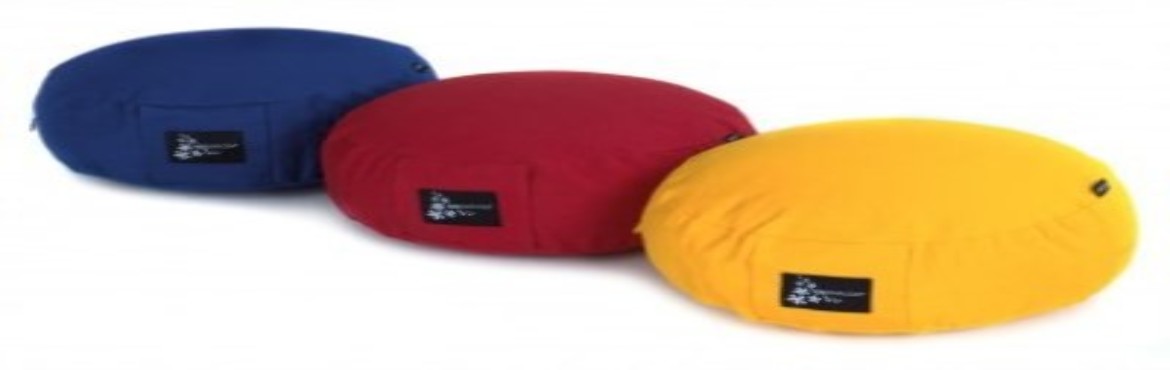 Yoga cuscini rotondi e quadrati 